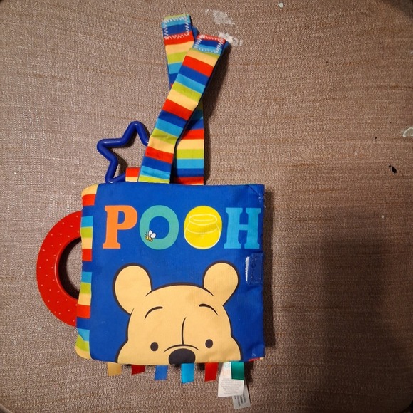 Disney Other - Disney Baby Winnie‎ The Pooh Accordion Crinkle Soft Book EUC